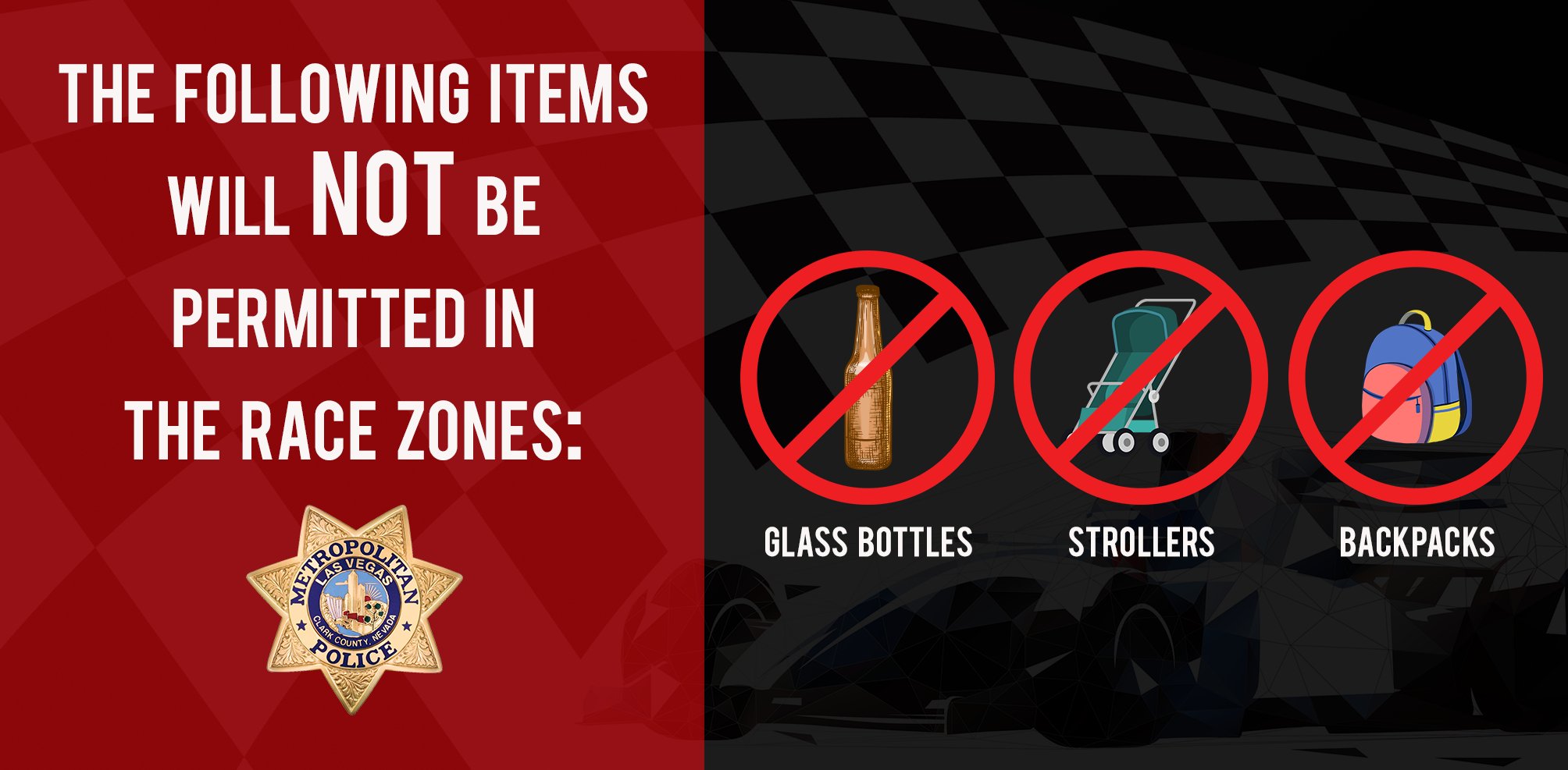 LVMPD Prohibited Items